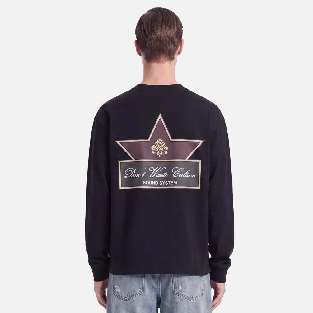 Don’t Waste Culture Orel Longsleeve T-shirt Zwart