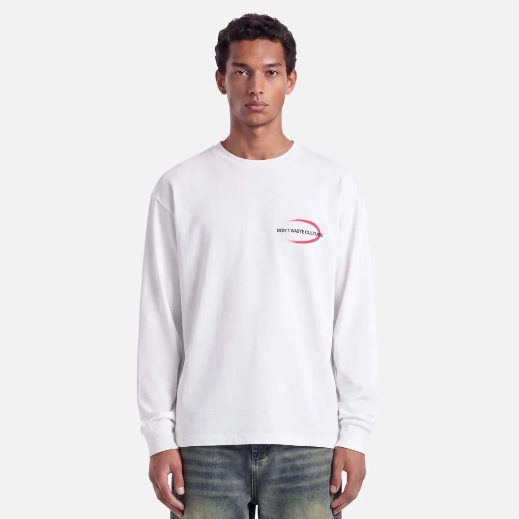 Don’t Waste Culture Tavi Longsleeve T-shirt Off White
