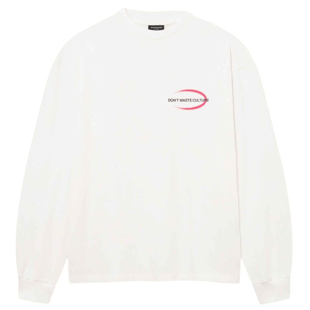 Don’t Waste Culture Tavi Longsleeve T-shirt Off White
