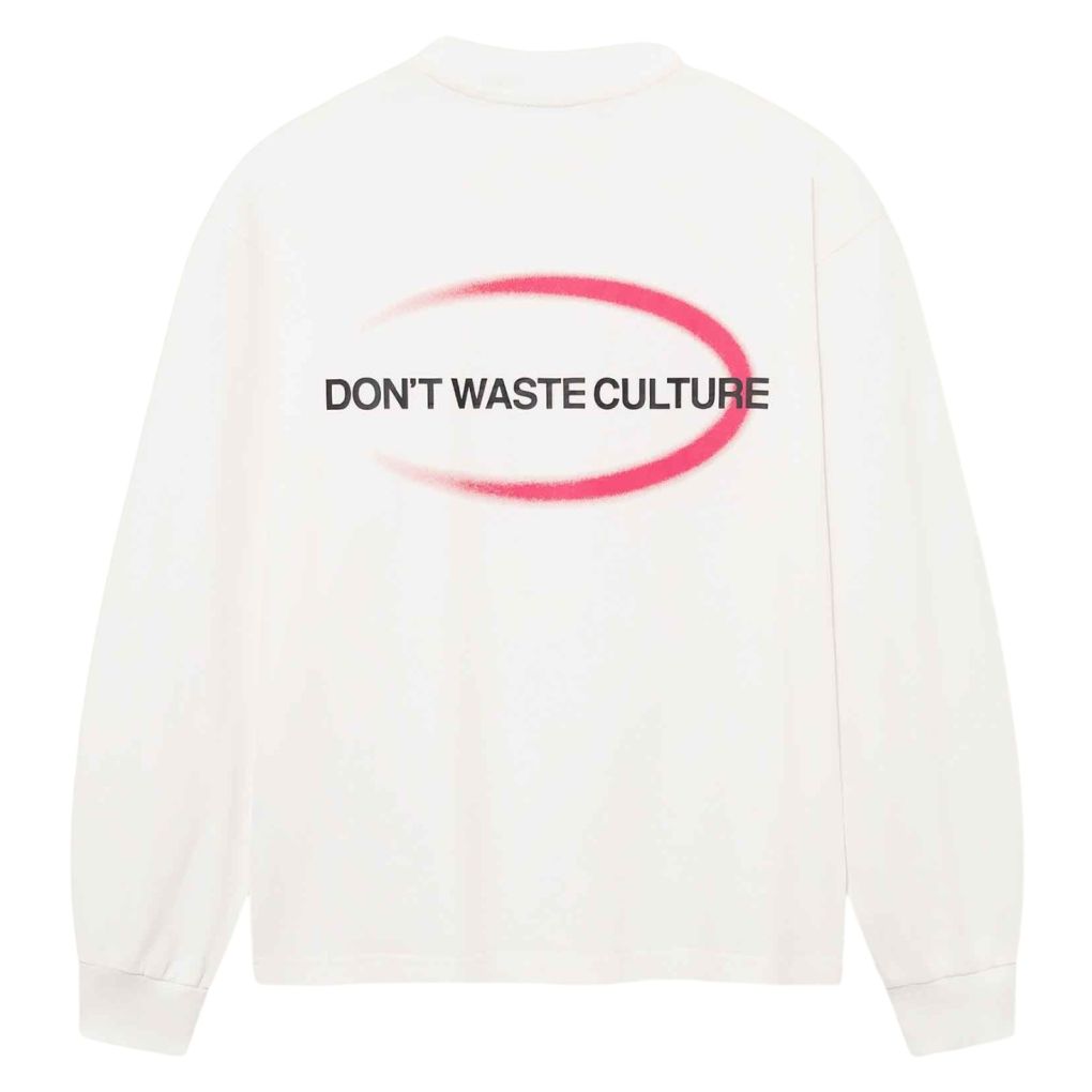 Don’t Waste Culture Tavi Longsleeve T-shirt Off White