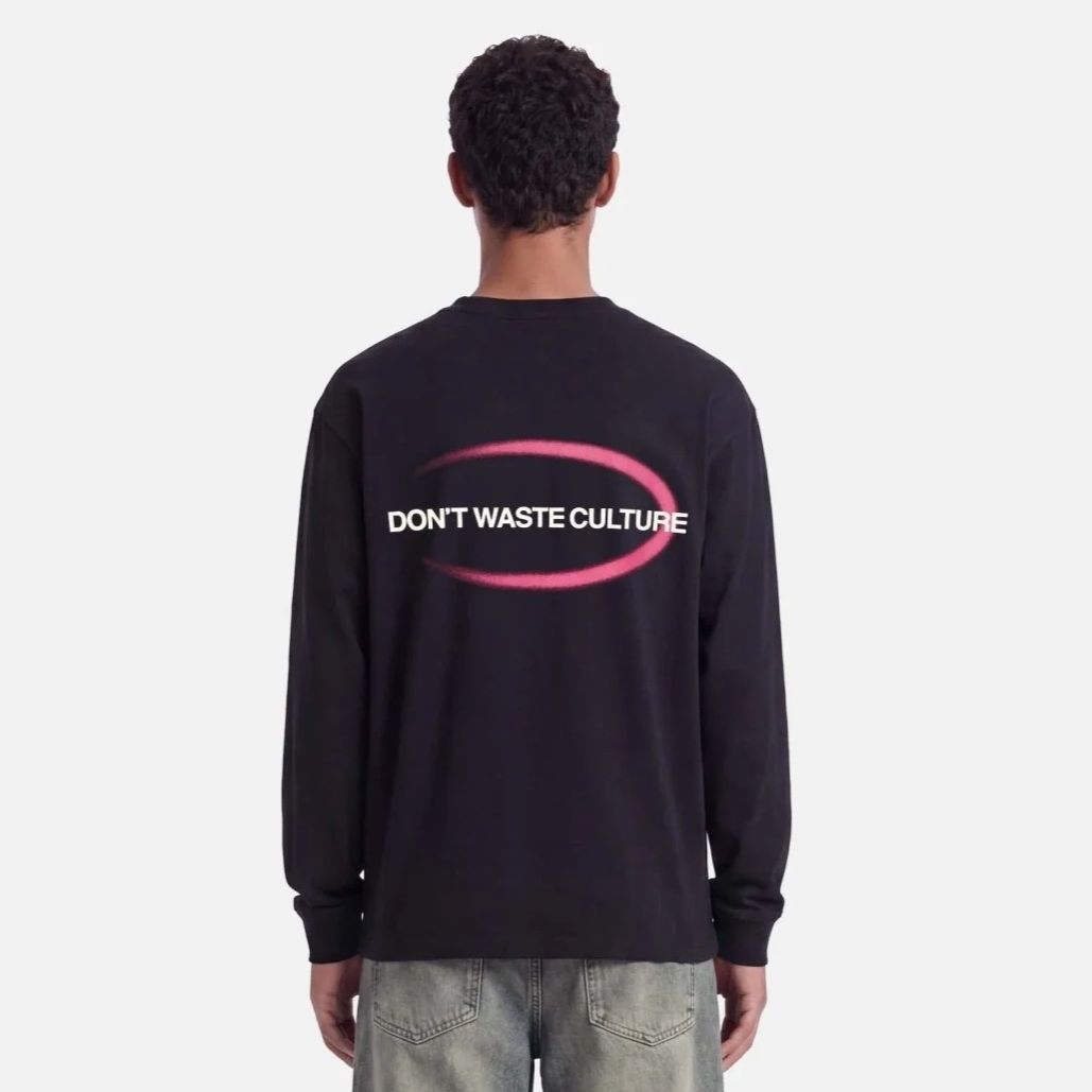 Don’t Waste Culture Tavi Longsleeve T-shirt Zwart