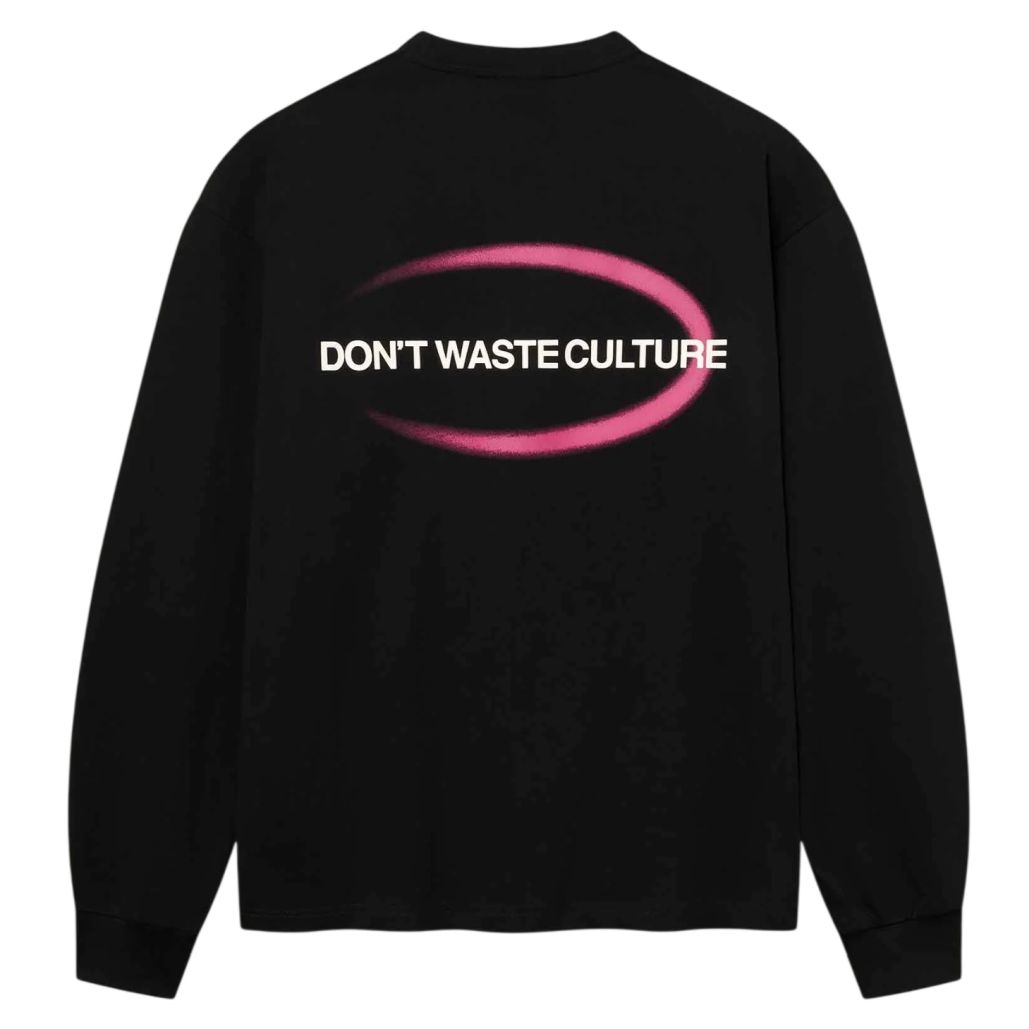 Don’t Waste Culture Tavi Longsleeve T-shirt Zwart