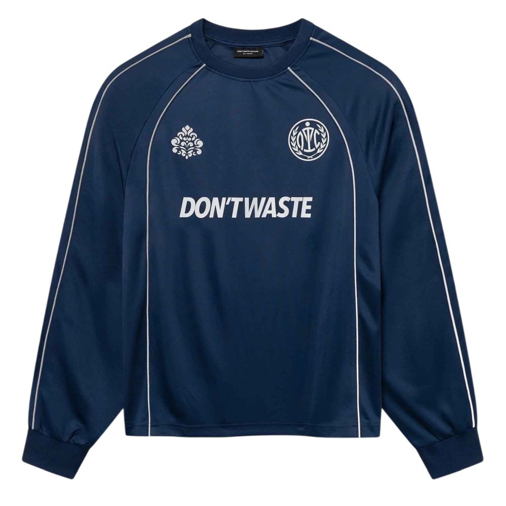Don’t Waste Culture Zeni Longsleeve T-shirt Blauw
