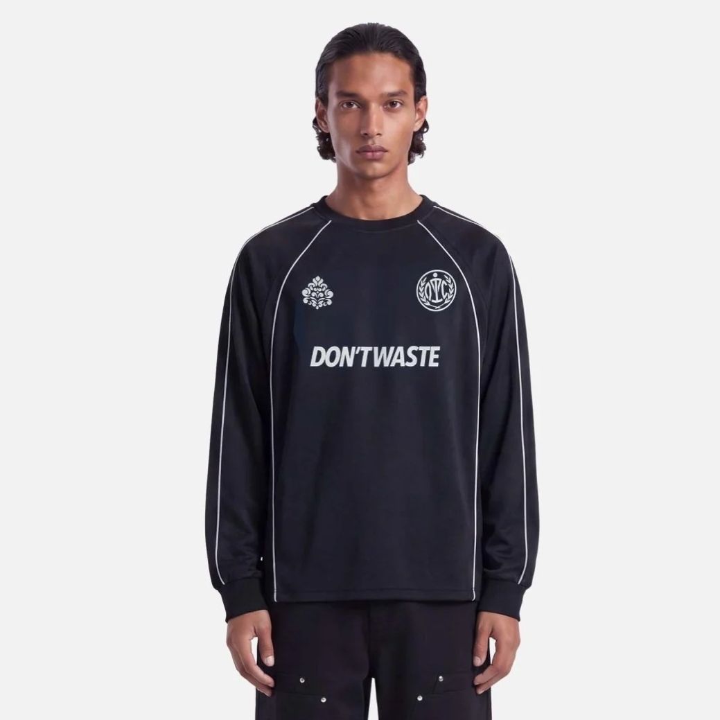 Don’t Waste Culture Zeni Longsleeve T-shirt Zwart