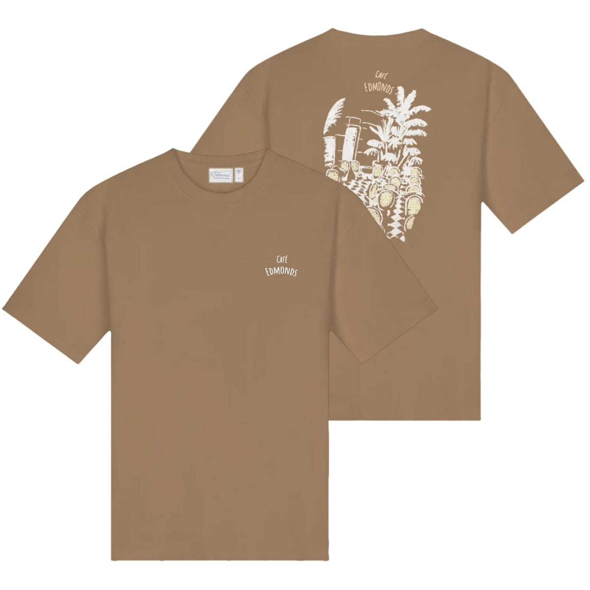 Edmonds Café Edmonds T-shirt Bruin
