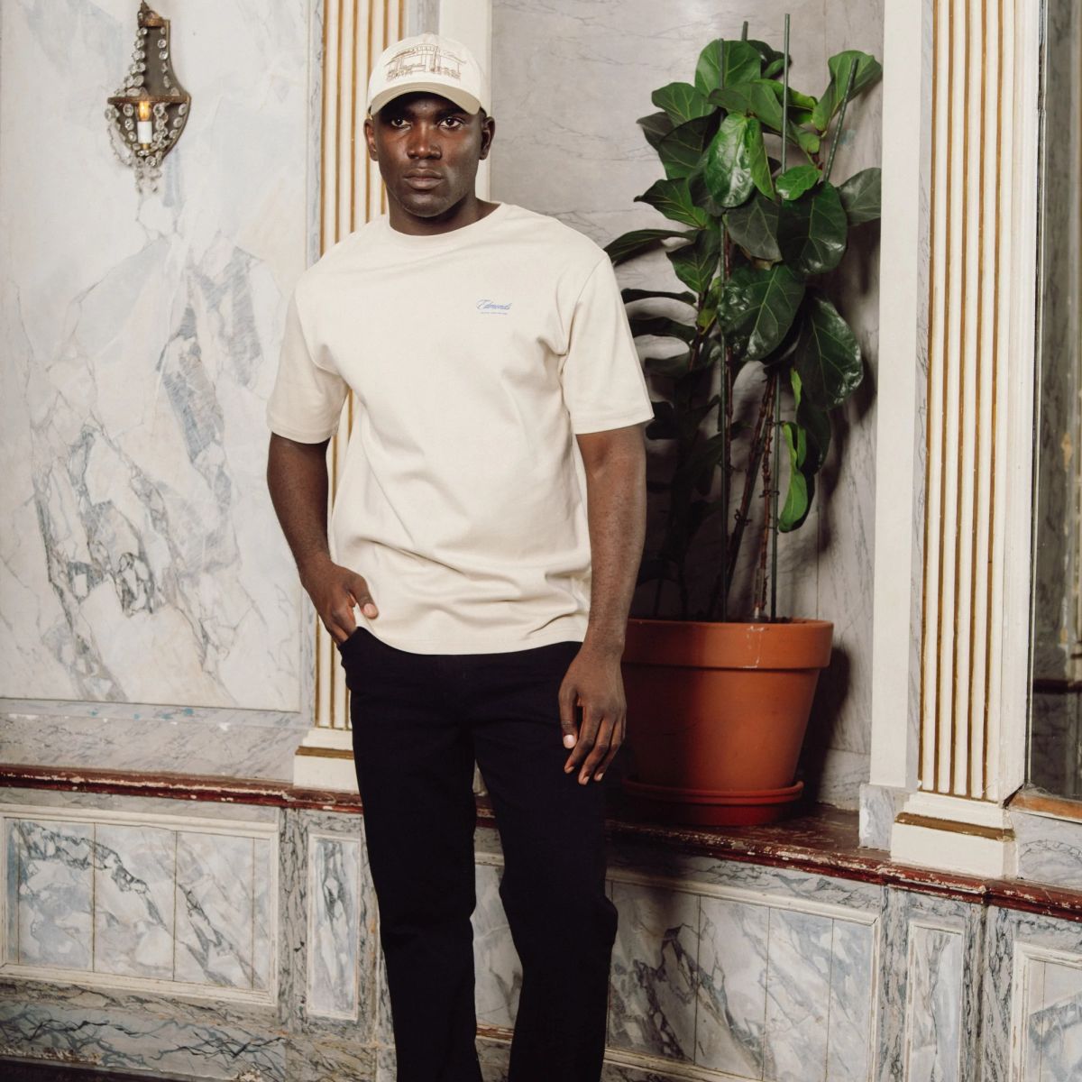 Edmonds Horizon T-shirt Beige