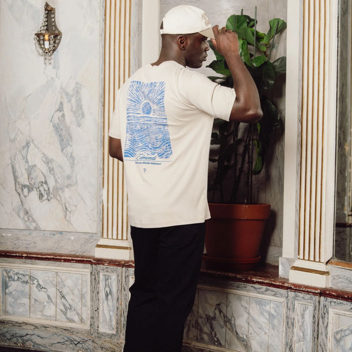 Edmonds Horizon T-shirt Beige
