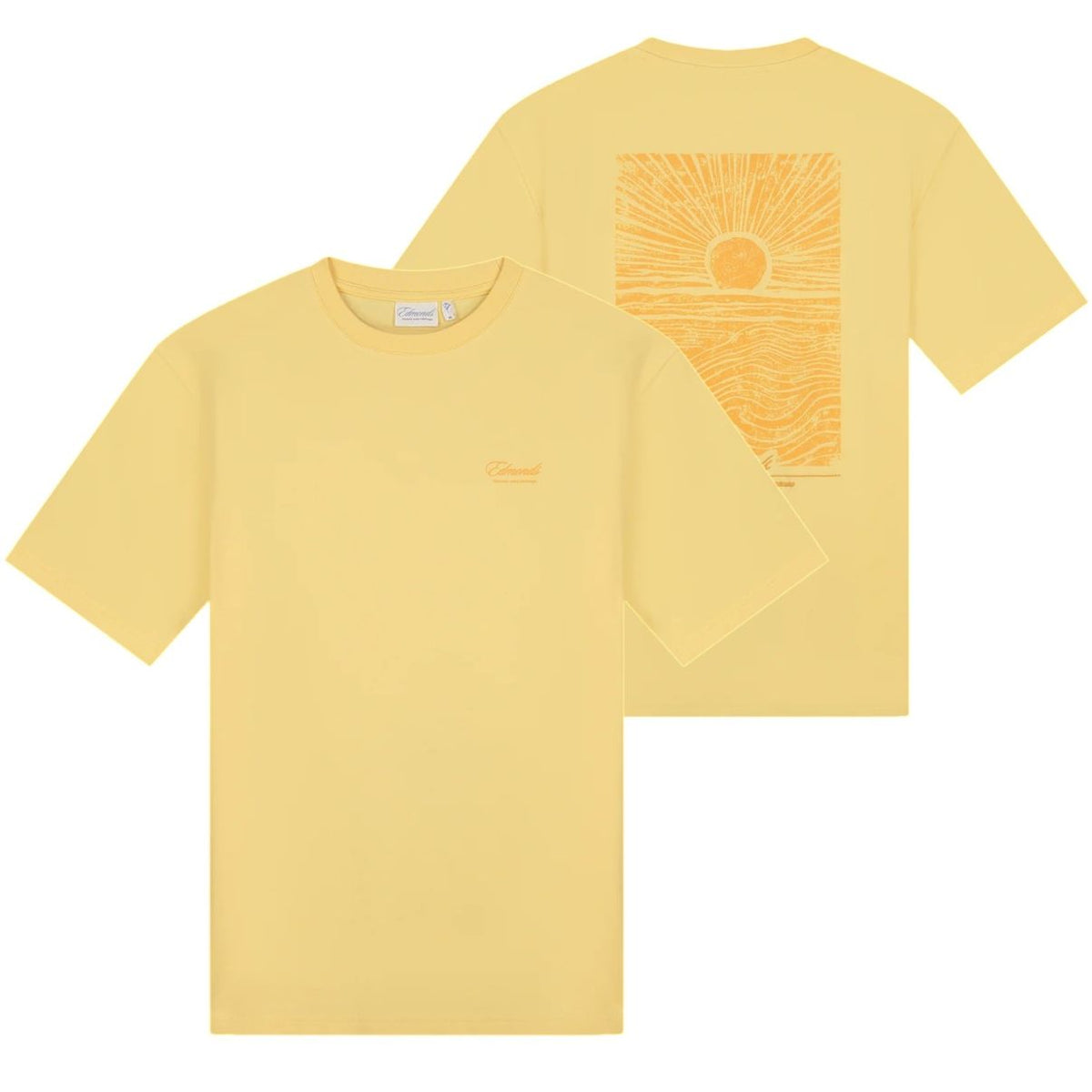 Edmonds Horizon T-shirt Geel
