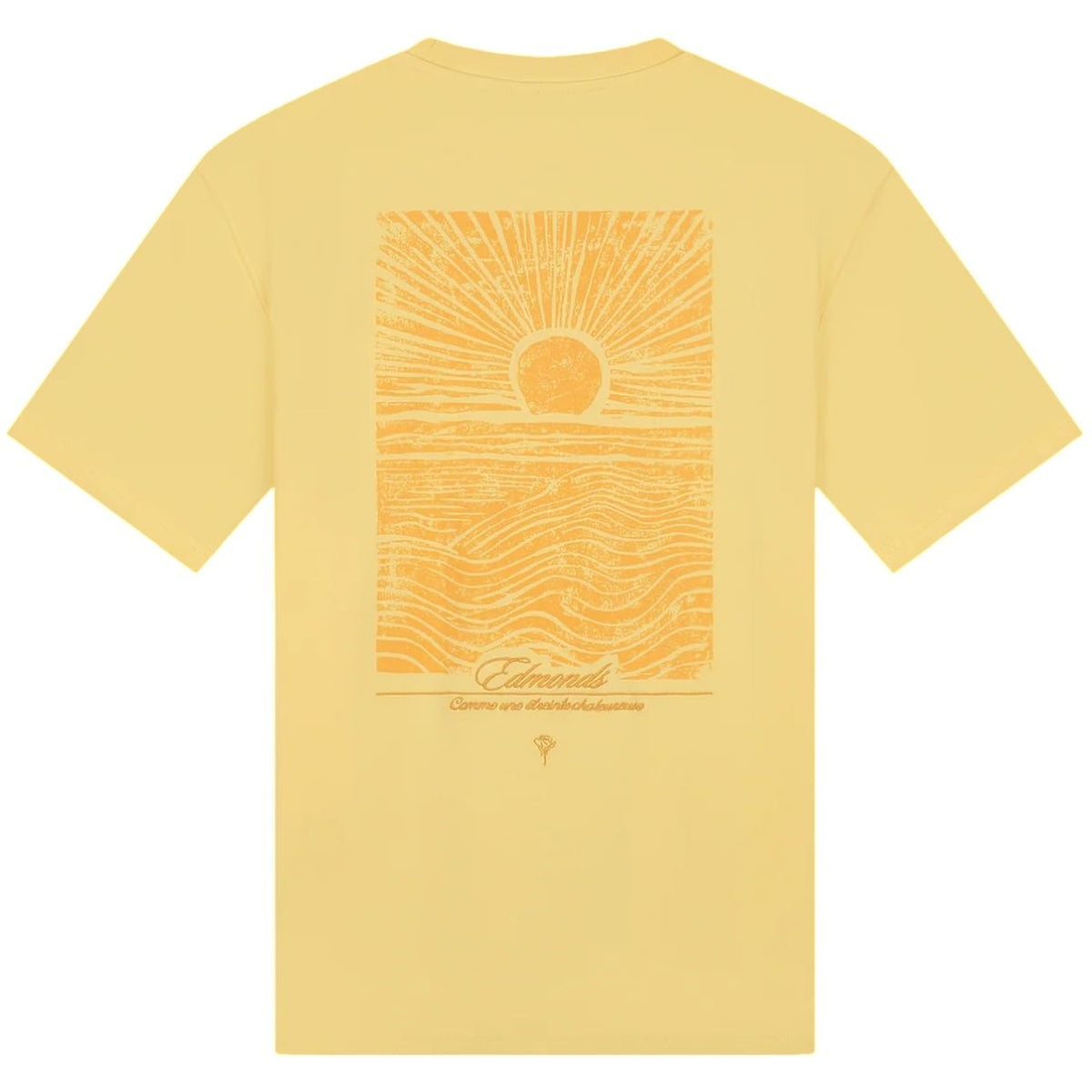 Edmonds Horizon T-shirt Geel