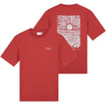 Edmonds Horizon T-shirt Rood