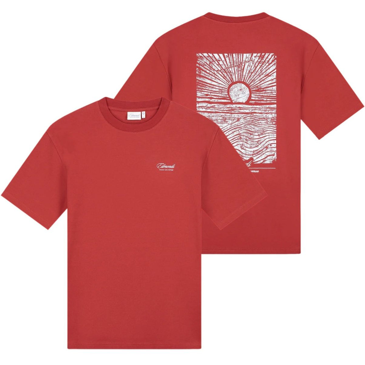 Edmonds Horizon T-shirt Rood