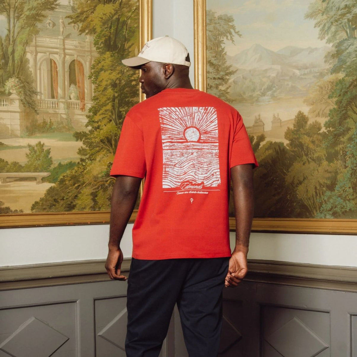 Edmonds Horizon T-shirt Rood