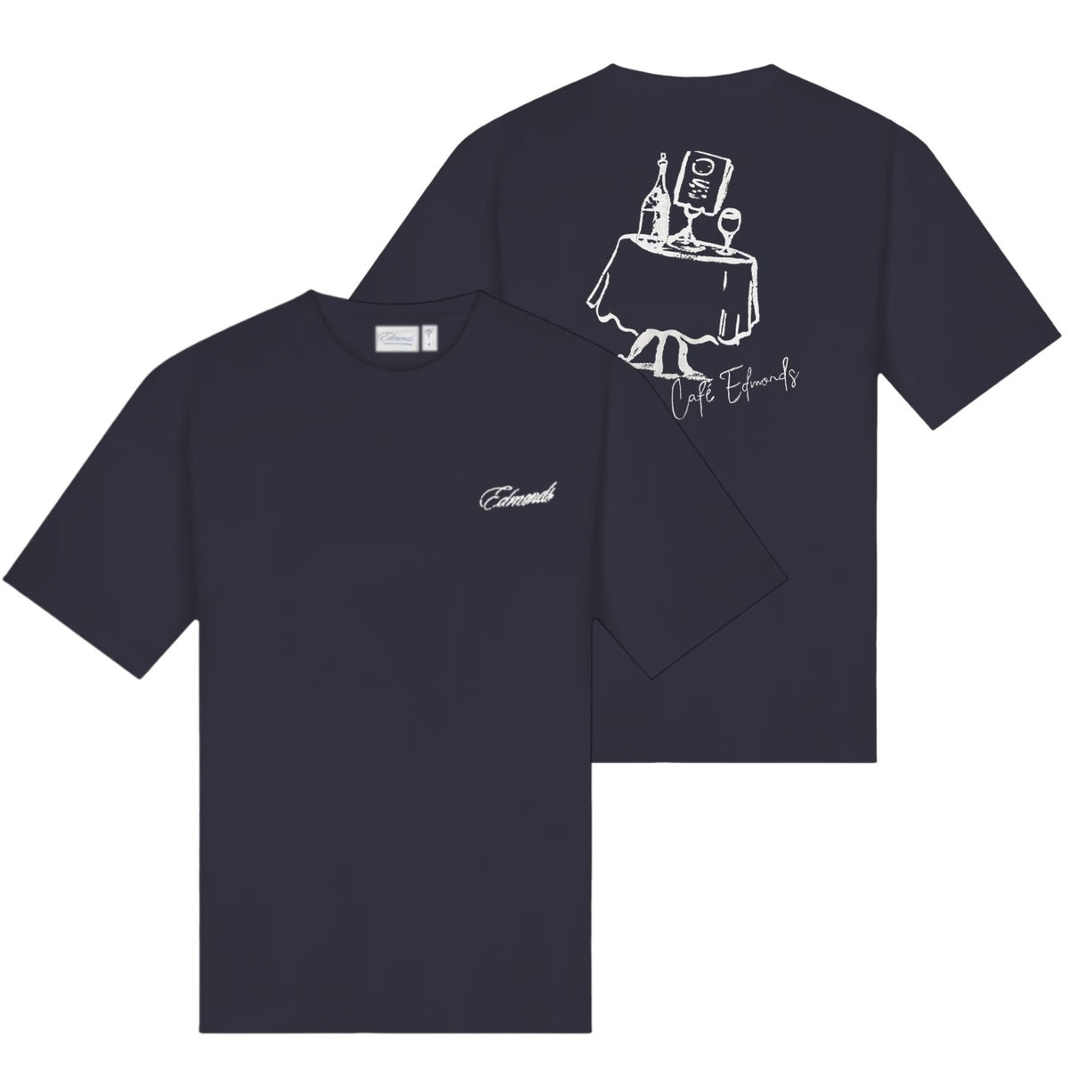 Edmonds Le Café T-shirt Navy