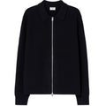 Filippa K Ribbed Wool Vest Zwart