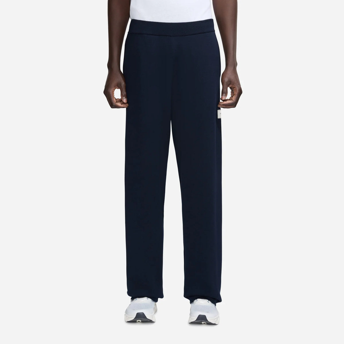 Flâneur Atelier Knit Broek Navy
