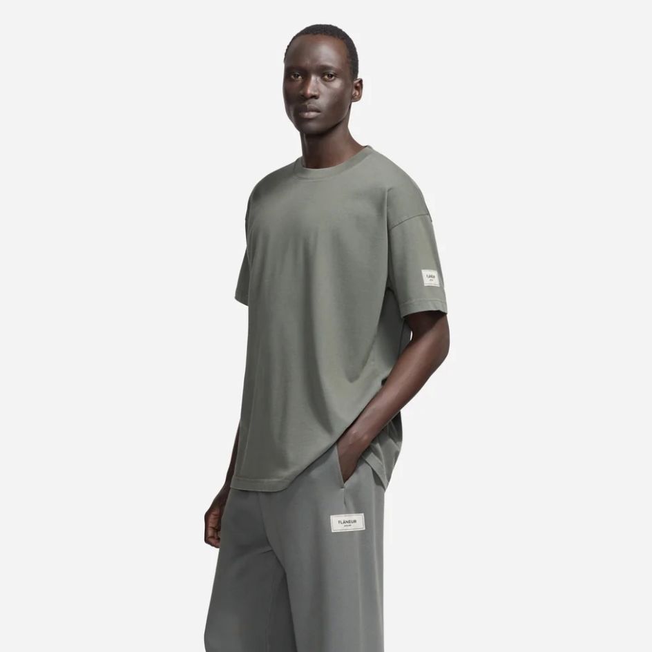 Flâneur Atelier T-shirt Antraciet