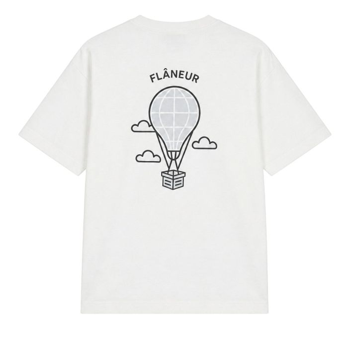 Flâneur Balloon T-shirt Wit