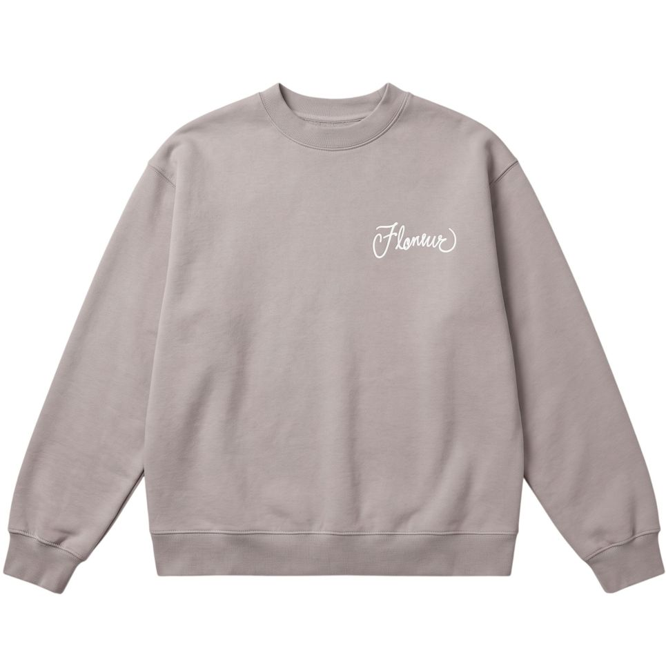 Flâneur City Airbrush Sweater Grijs