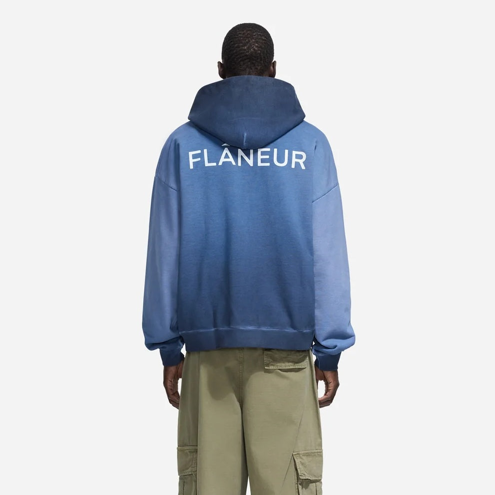 Flâneur Double Logo Vest Navy