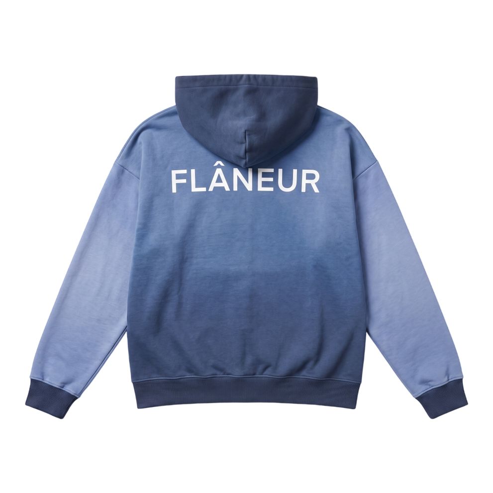 Flâneur Double Logo Vest Navy
