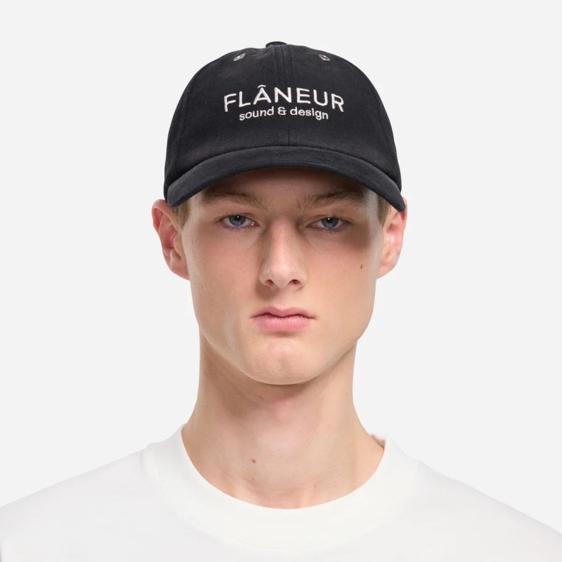 Flâneur Sound & Design Studio Member Cap Zwart
