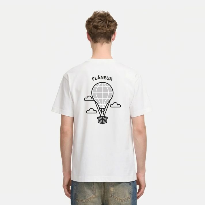 Flâneur Balloon T-shirt Wit