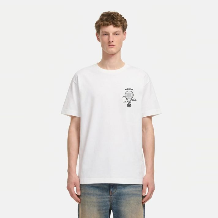 Flâneur Balloon T-shirt Wit
