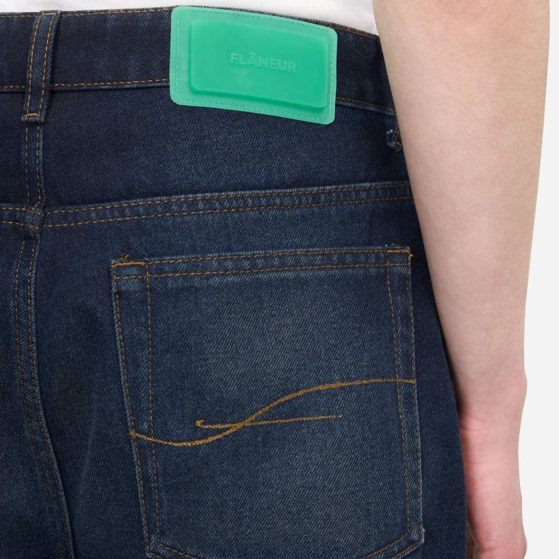 Flâneur Relaxed Jeans Donker Blauw
