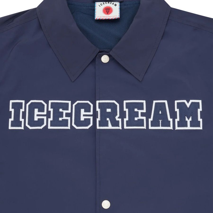Icecream College Applique Coach Jas Navy
