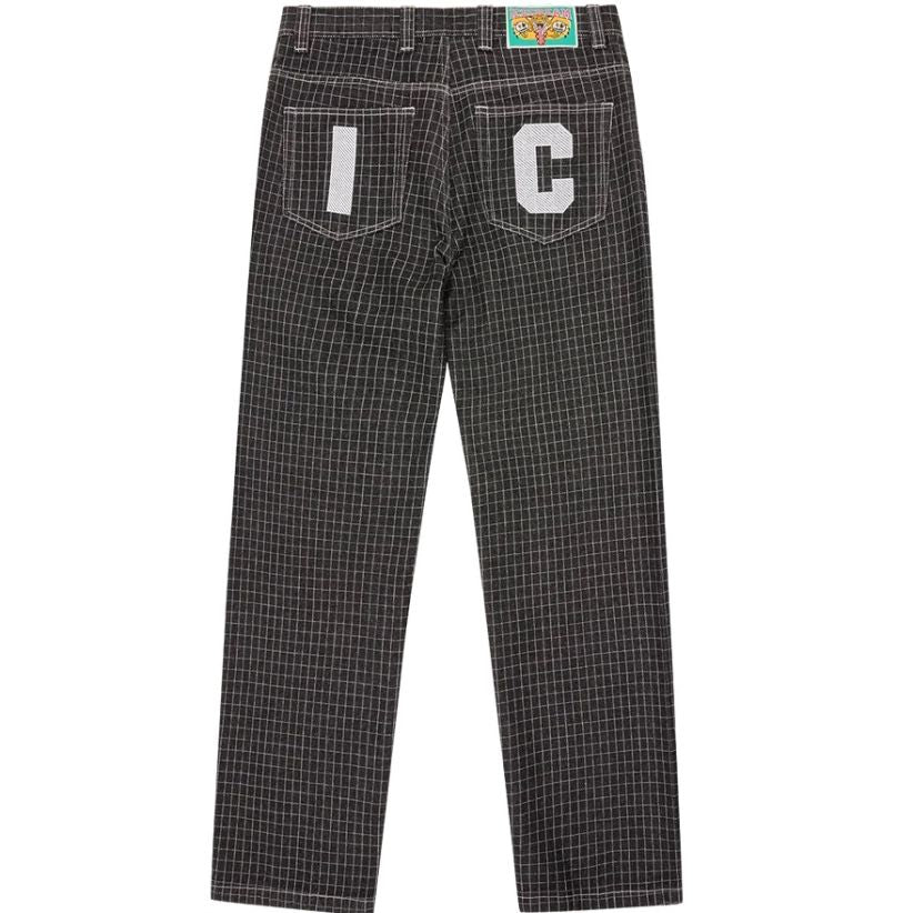 Icecream Ripstop Running Dog Double Scoop Jeans Zwart