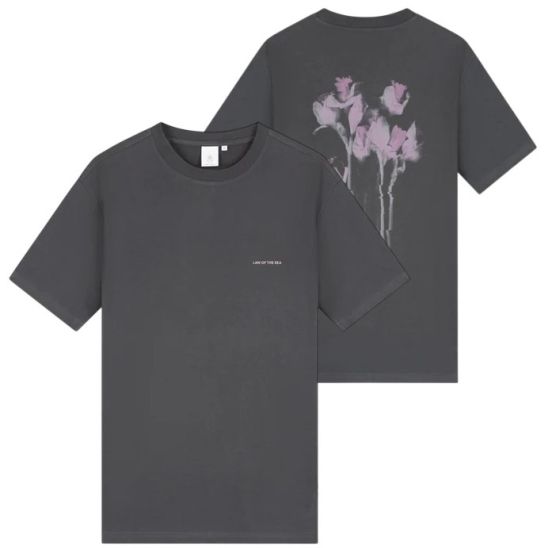Law of the Sea Annuals Artwork T-shirt Antraciet