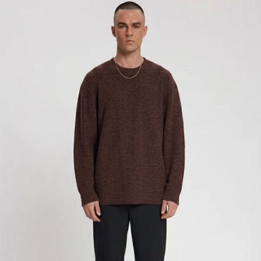 Law of the Sea Cloudbreak Knitted Sweater Bruin