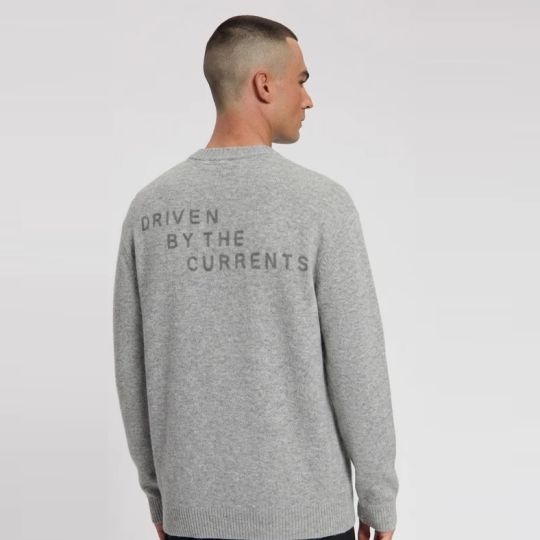Law of the Sea Danu Knitted Sweater Grijs