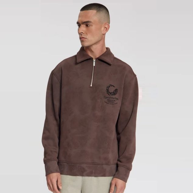 Law of the Sea North Polo Sweater Bruin