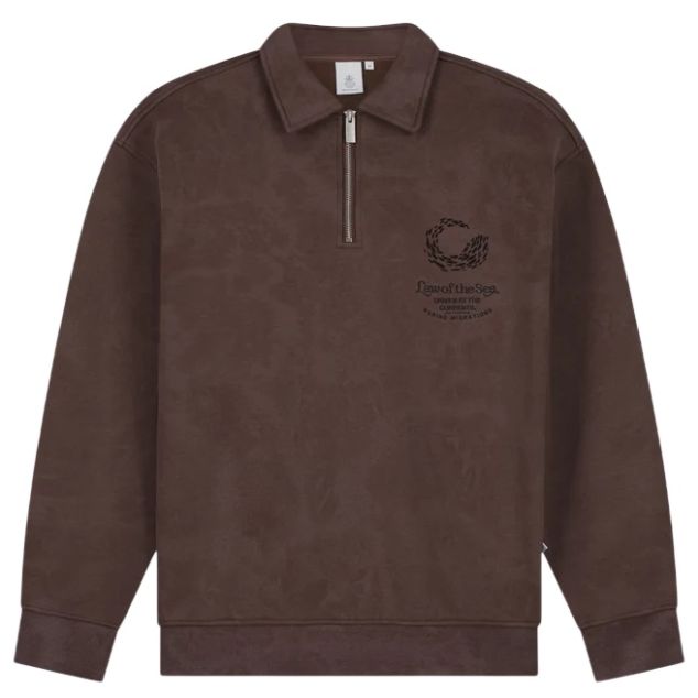 Law of the Sea North Polo Sweater Bruin