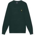 Lyle & Scott Cotton Merino Sweater Donker Groen