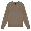 Lyle & Scott Relaxed Ribbed Sweater Bruin