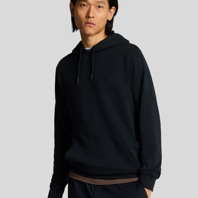 Lyle & Scott Superfine Hoodie Navy