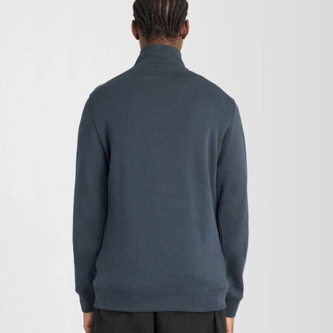 Lyle & Scott Superfine Quarter Zip Sweater Navy