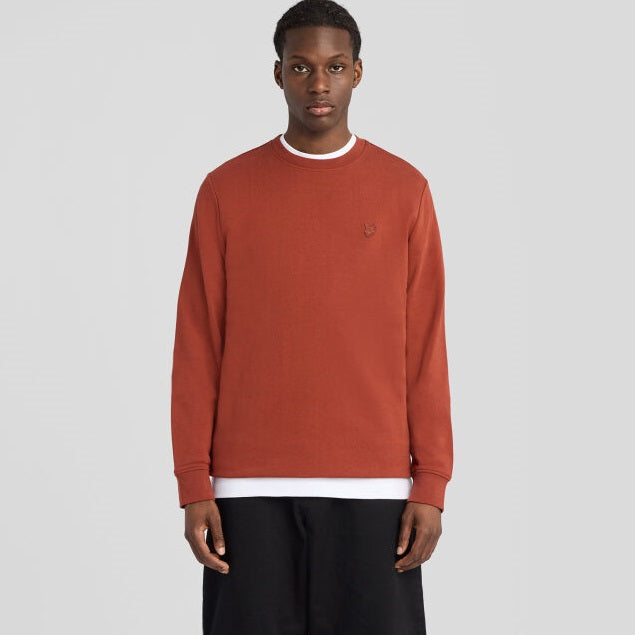 Lyle & Scott Superfine Sweater Rood