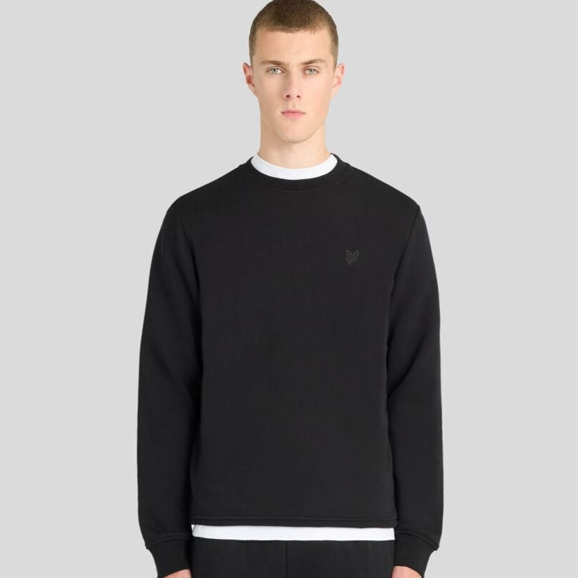 Lyle & Scott Superfine Sweater Zwart