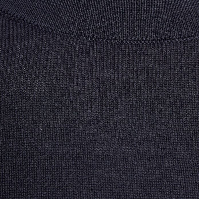 Lyle & Scott Tonal Superfine Sweater Navy