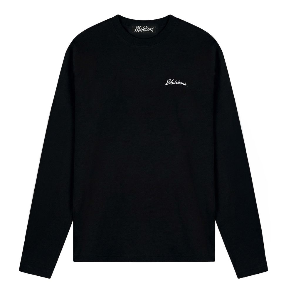 Malelions Victory Taste Longsleeve T-shirt Zwart