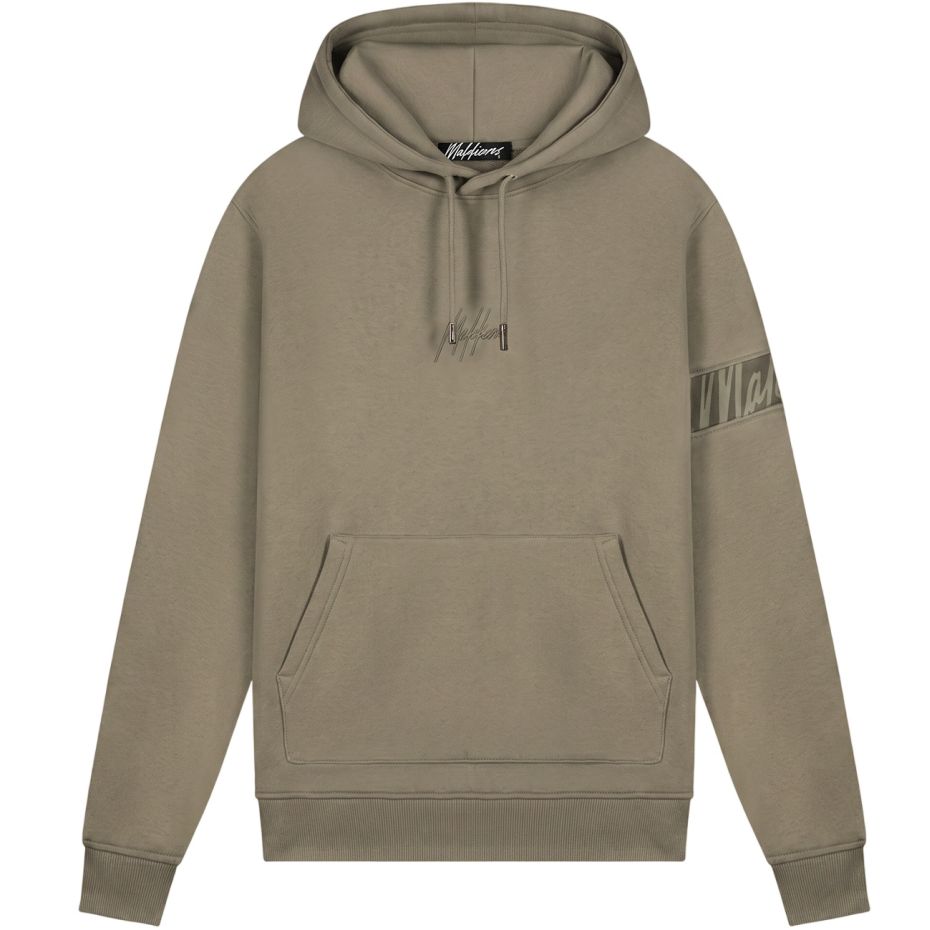 Malelions Captain Hoodie Antraciet