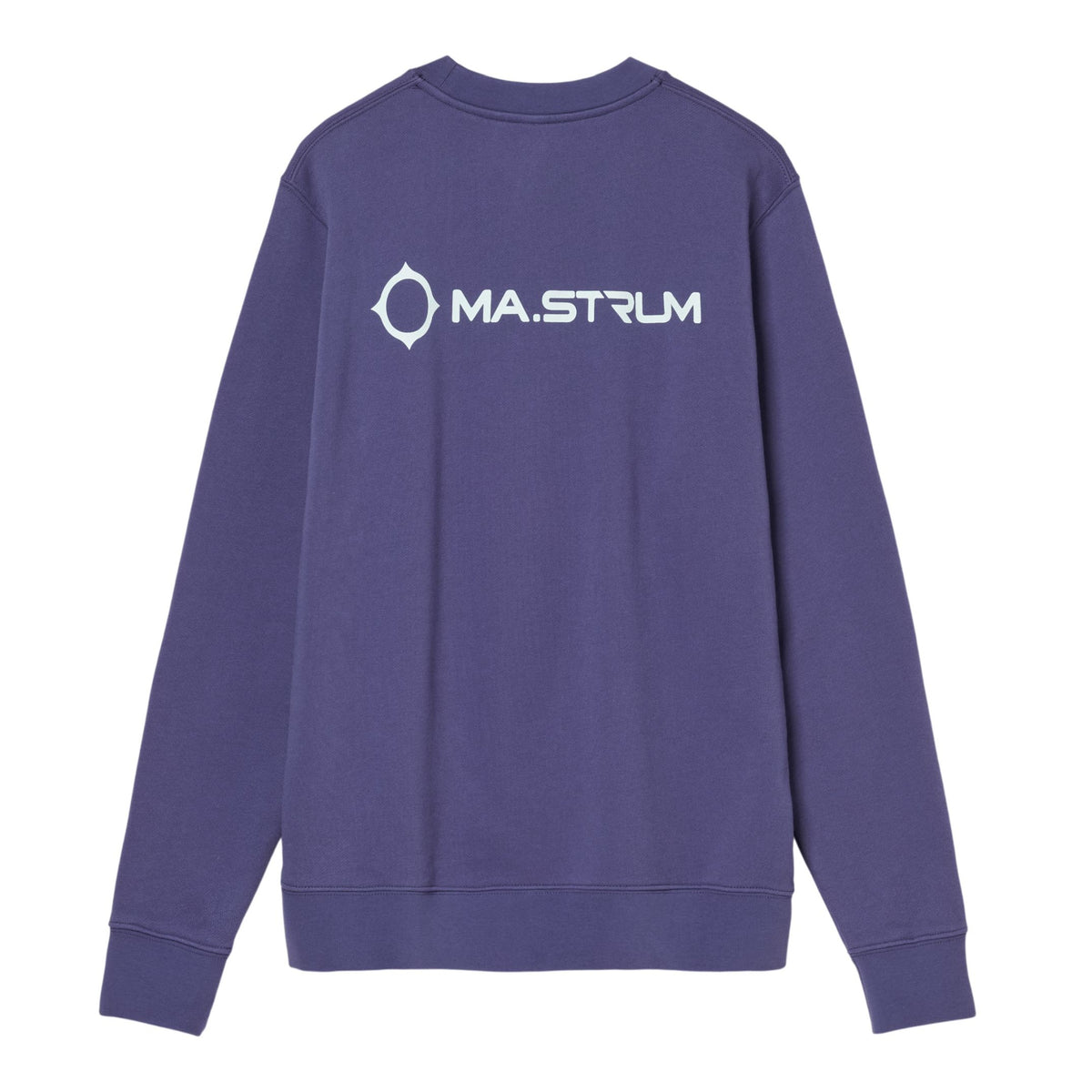 Ma.Strum Aster Back Print Sweater Blauw