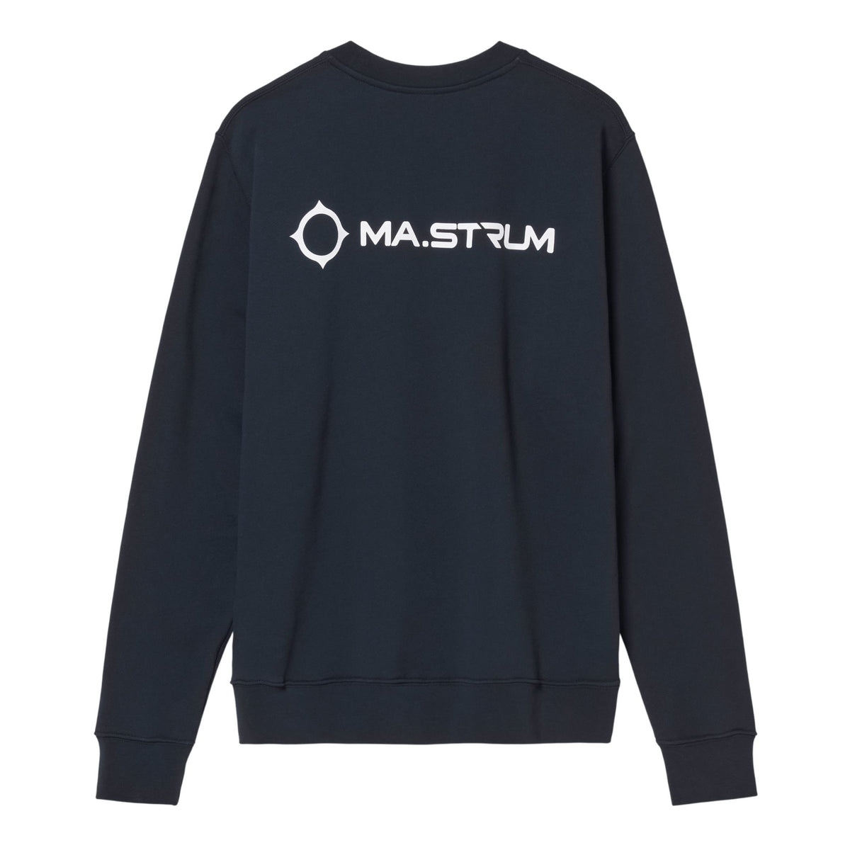 Ma.Strum Aster Back Print Sweater Navy