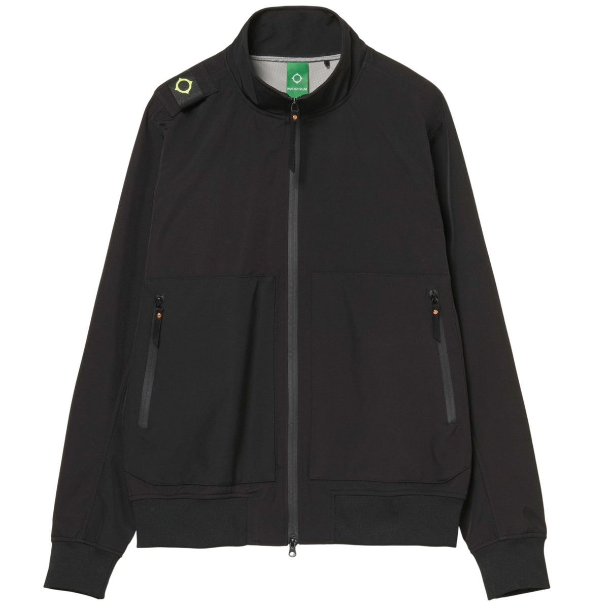 Ma.Strum Battery Soft Shell Jack Zwart