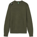 Ma.Strum Oka Sweater Donker Groen
