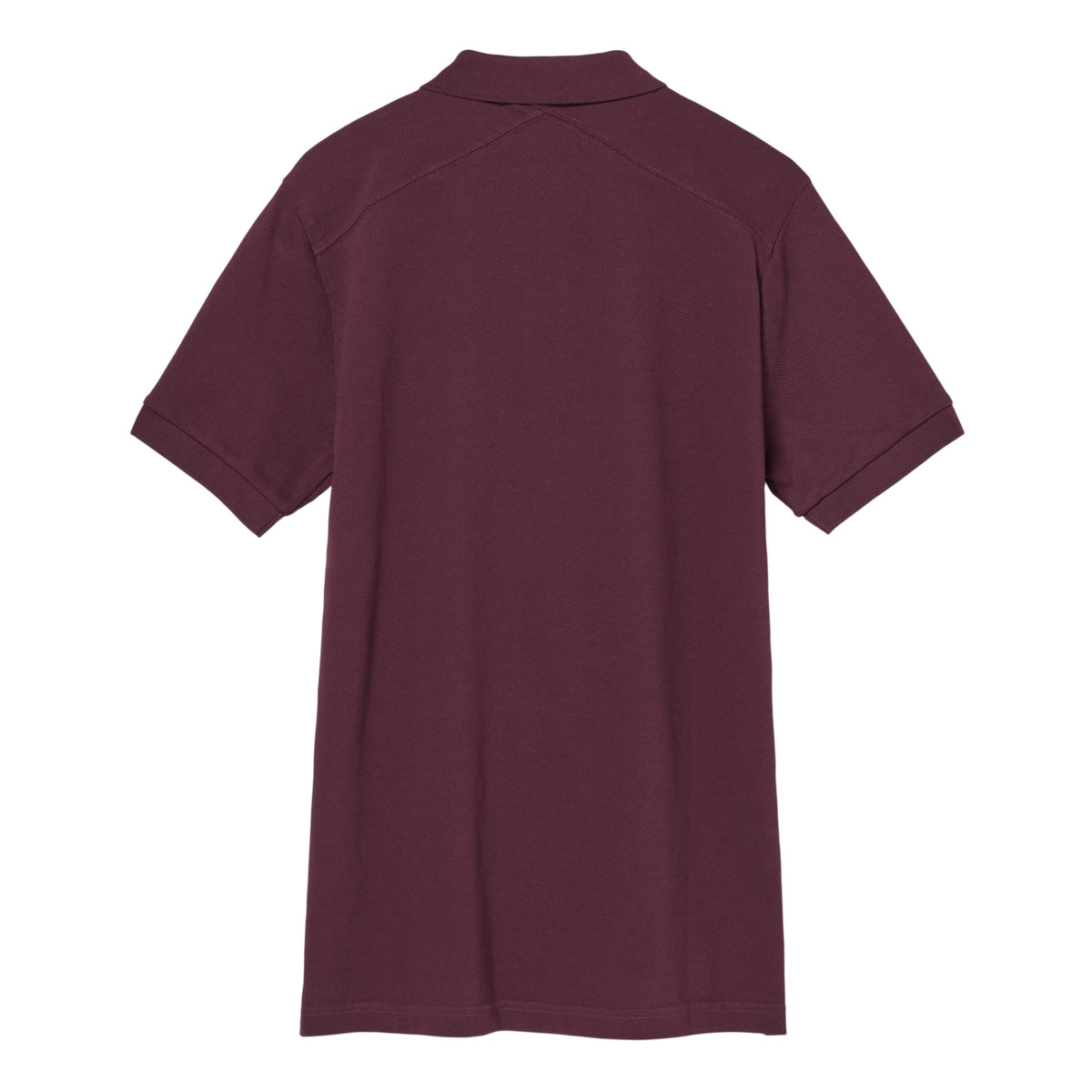 Ma.Strum Pique Polo Bordeaux