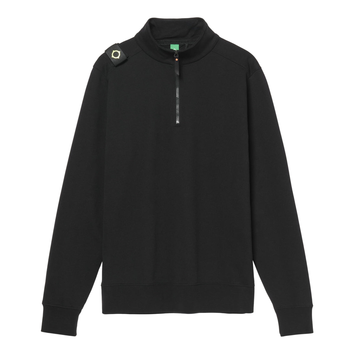 Ma.Strum Training Quarter Zip Sweater Zwart
